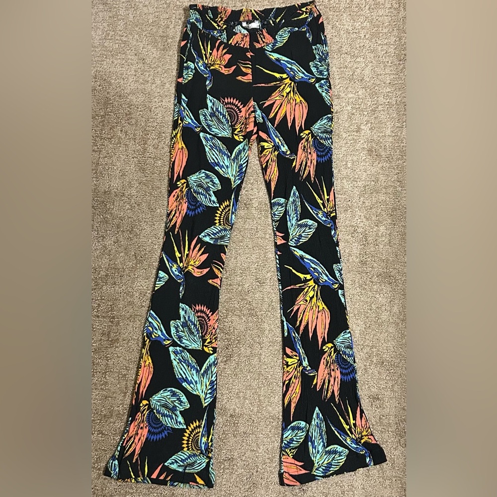 Volcom Bondi Black Print Pants - Picture 6 of 11